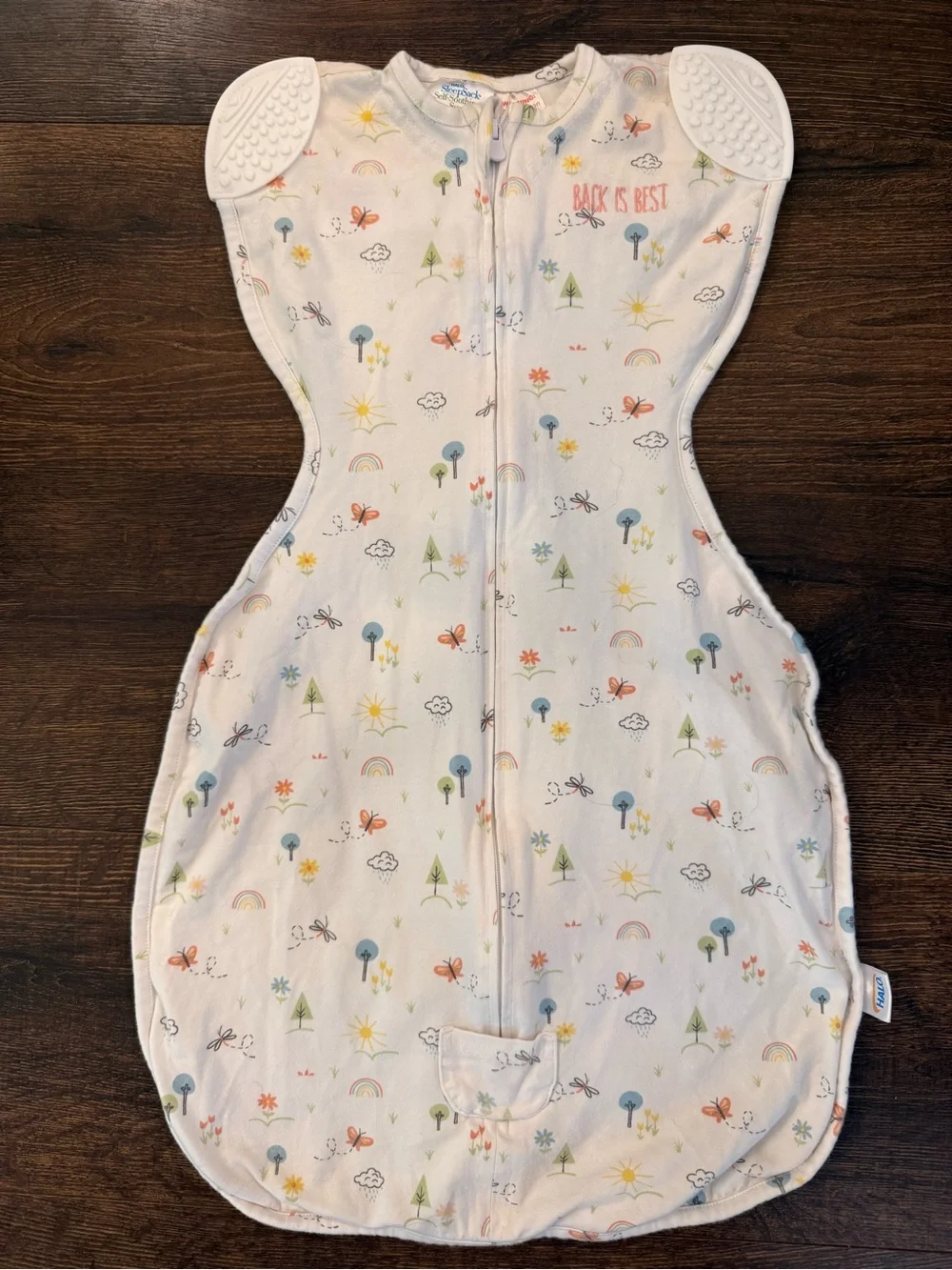 Set of 2 — Love to Dream Swaddle Up Dream Bag in White with Teething